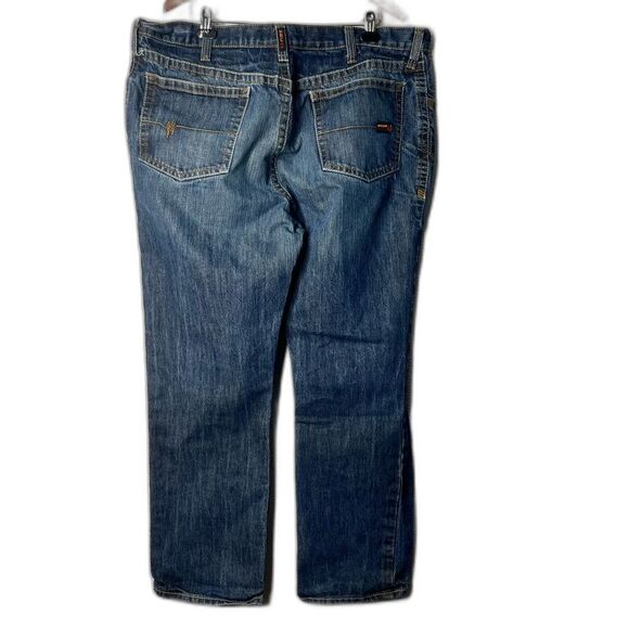 Ariat FR M4 Low Rise Boot Cut Work Jeans W42 L34 - Picture 1 of 7